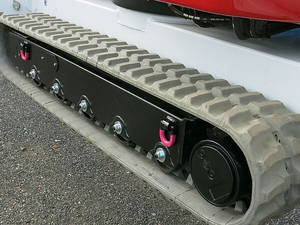 Robustes Gummikettenlaufwerk – für sicheren Halt und effiziente Mobilität auf jedem Terrain