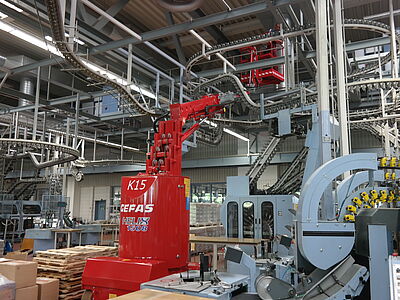 HELIX Arbeitsbühne im Einsatz