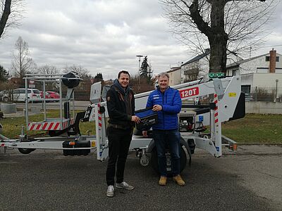 Auslieferung DINO 120T an Gia Austria Tankstellentechnik 