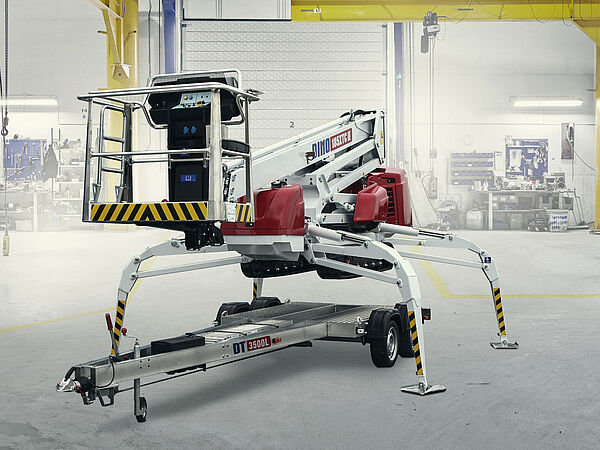 DINO 185XTC II – Vielseitige Raupenarbeitsbühne mit 18,5m Arbeitshöhe und sicherem Stand für präzise Höhenarbeiten