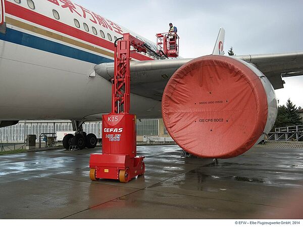 HELIX 1508 – Präzise Höhenzugänge für Wartungsarbeiten in der Luftfahrt