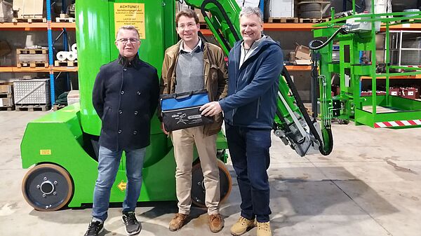 Maschinenübergabe HELIX 1508