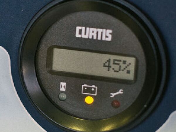 Bildschirmanzeige an der Bodenbedienung