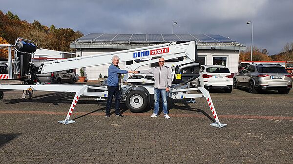 Maschinenübergabe DINO 210XT II