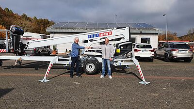 Maschinenübergabe DINO 210XT II