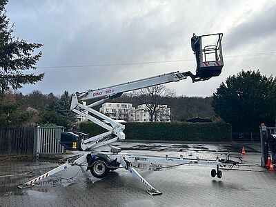 Anhänger Gelenk Teleskop Arbeitsbühne DINO 180XT - ausgefahren